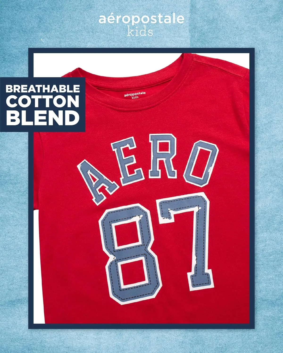 AEROPOSTALE Hoodie and T-Shirt Set - 2 Piece Pullover Hoodie Sweatshirt and Active Graphic Tee - Boys Activewear Tops (8-16)