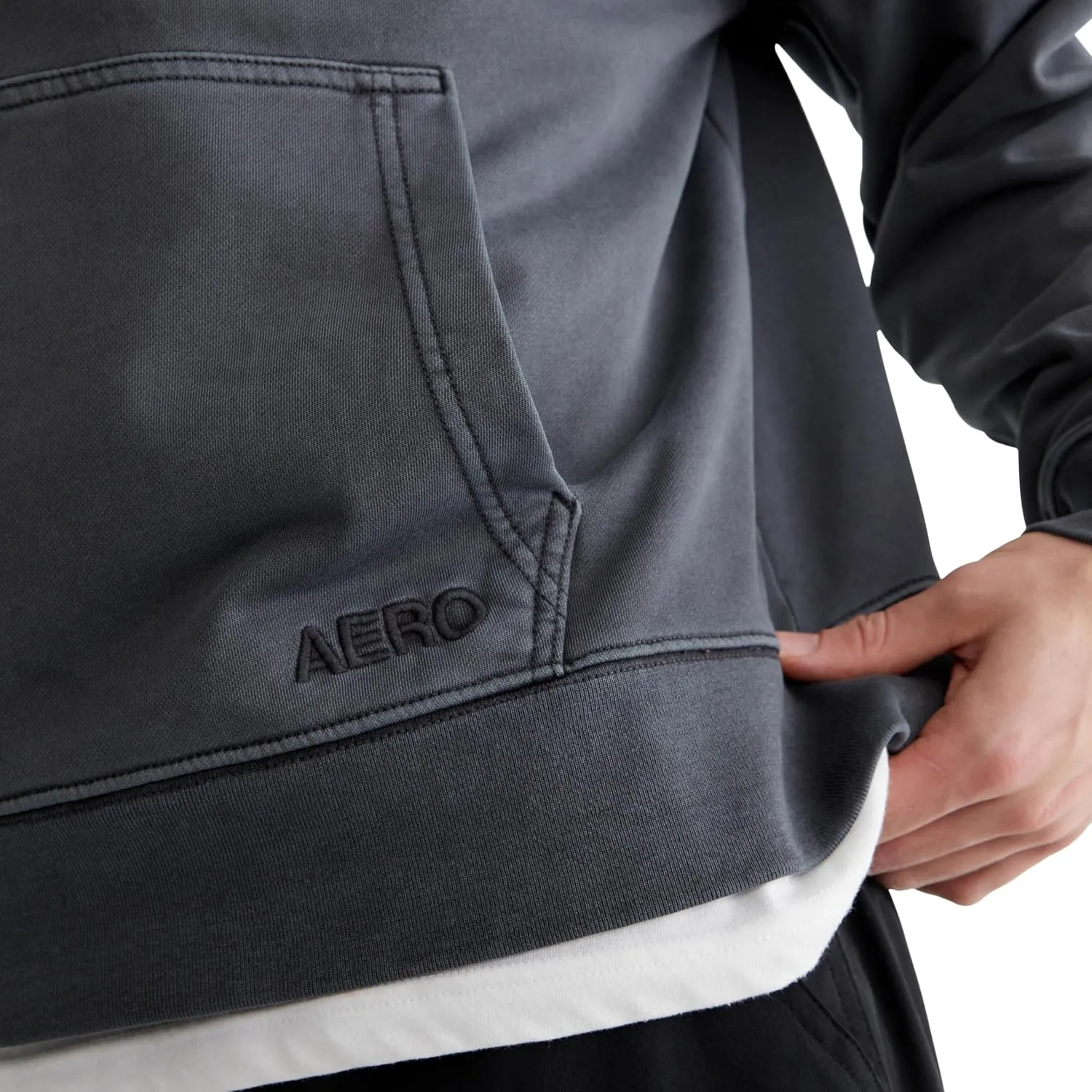 AEROPOSTALE Men's Boxy Pullover Hoodie