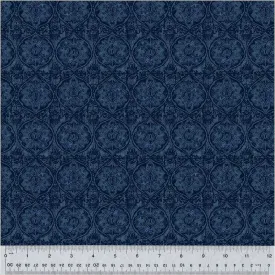 Banyan: Navy Damask