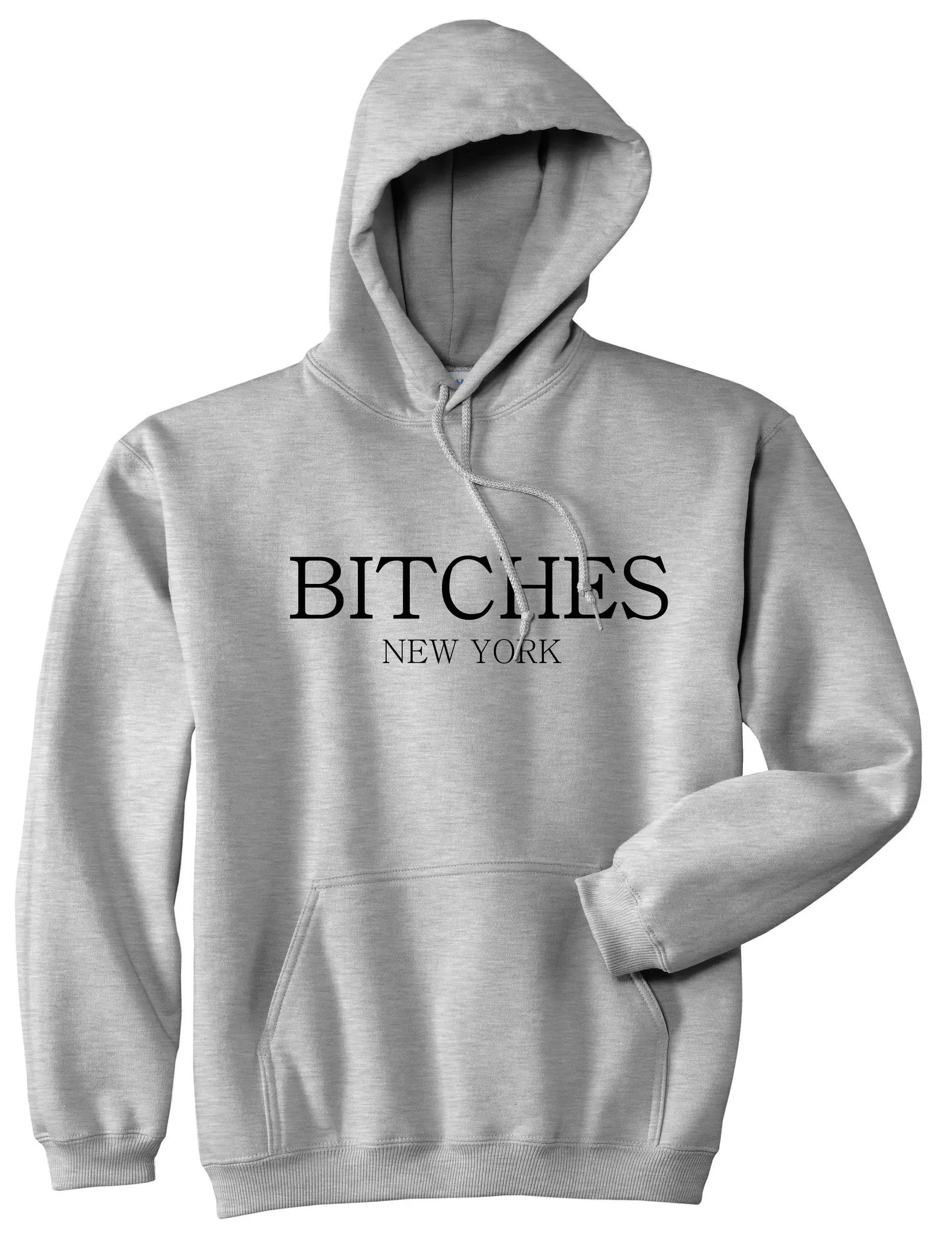 Bitches New York Pullover Hoodie Hoody