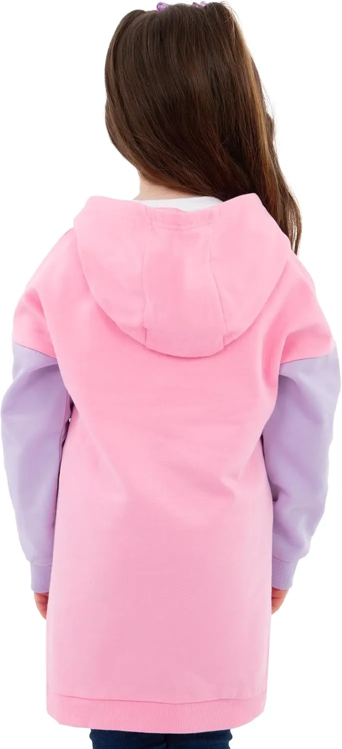 DreamWorks Gabbys Dollhouse Girls Hoodie | Pandy Paws Long Hoodie | Gabbys Dollhouse Clothes | Pink 7
