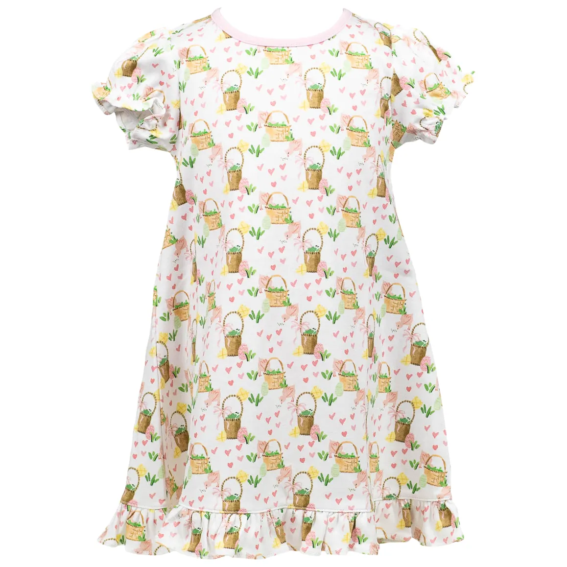 Easter Basket Pink Play Dress
