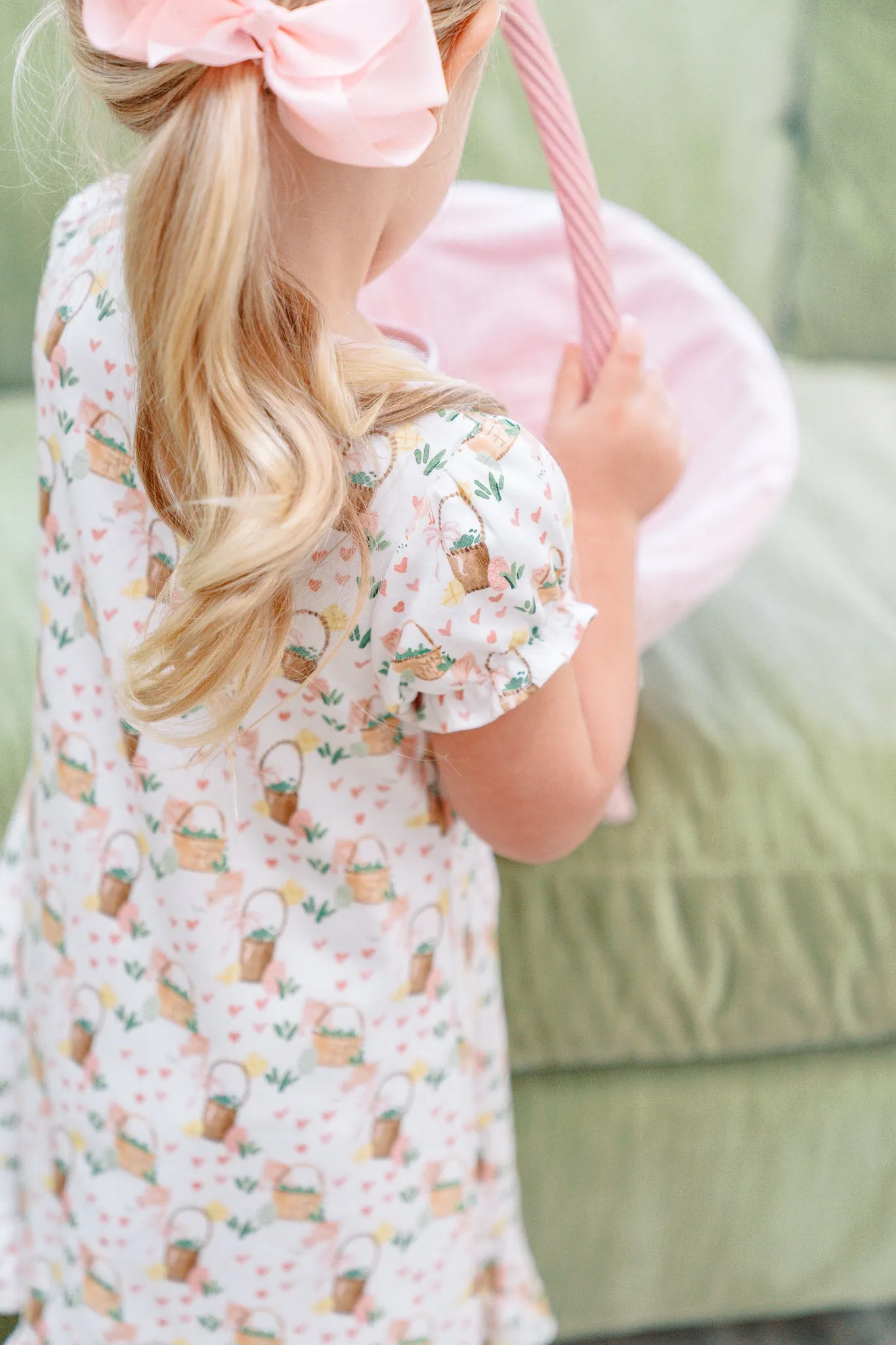 Easter Basket Pink Play Dress