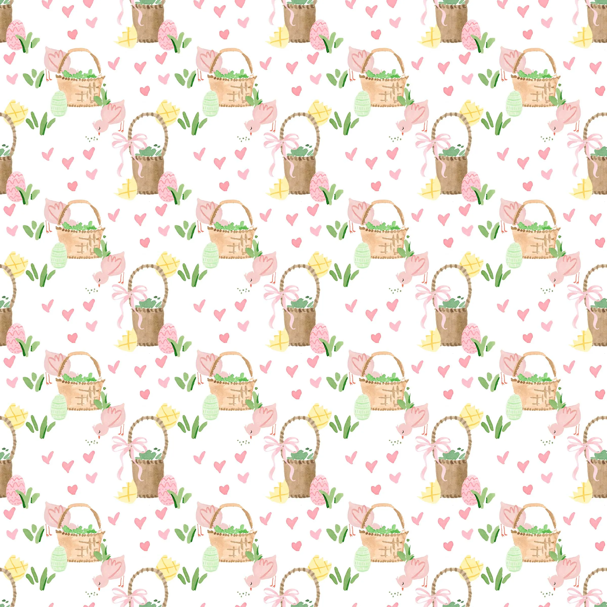 Easter Basket Pink Play Dress
