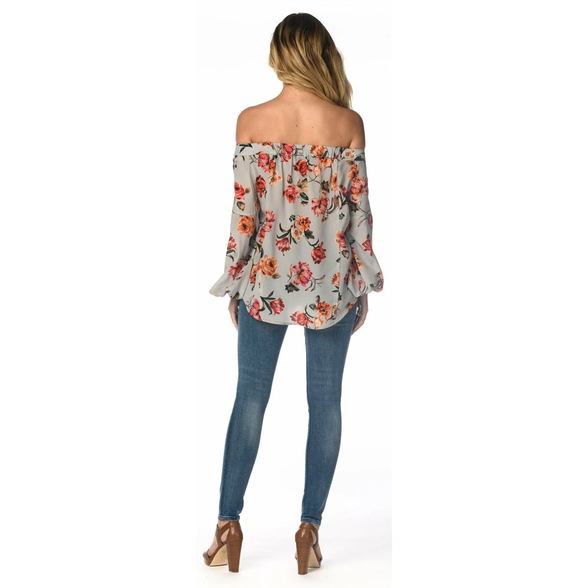 Felice Grey Top