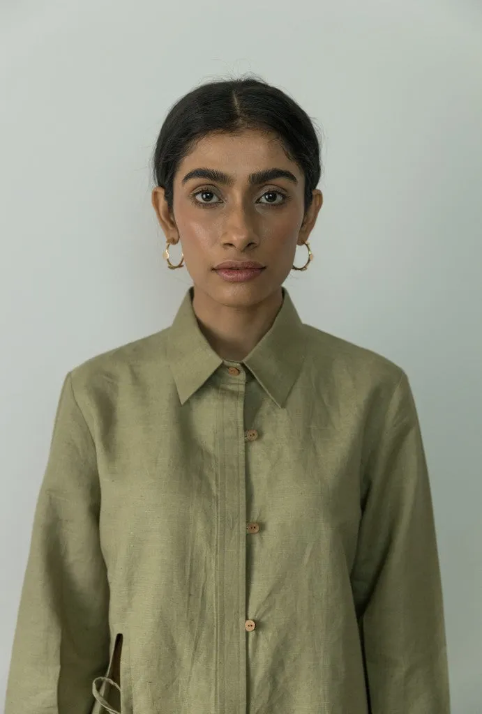 Green Loose Shirt
