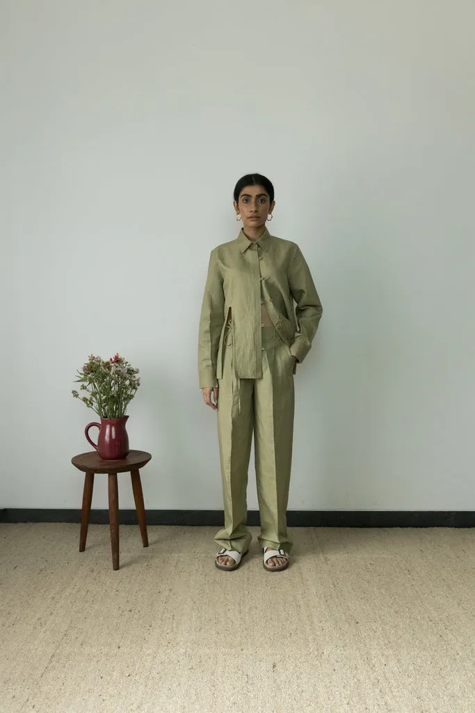 Green Loose Shirt
