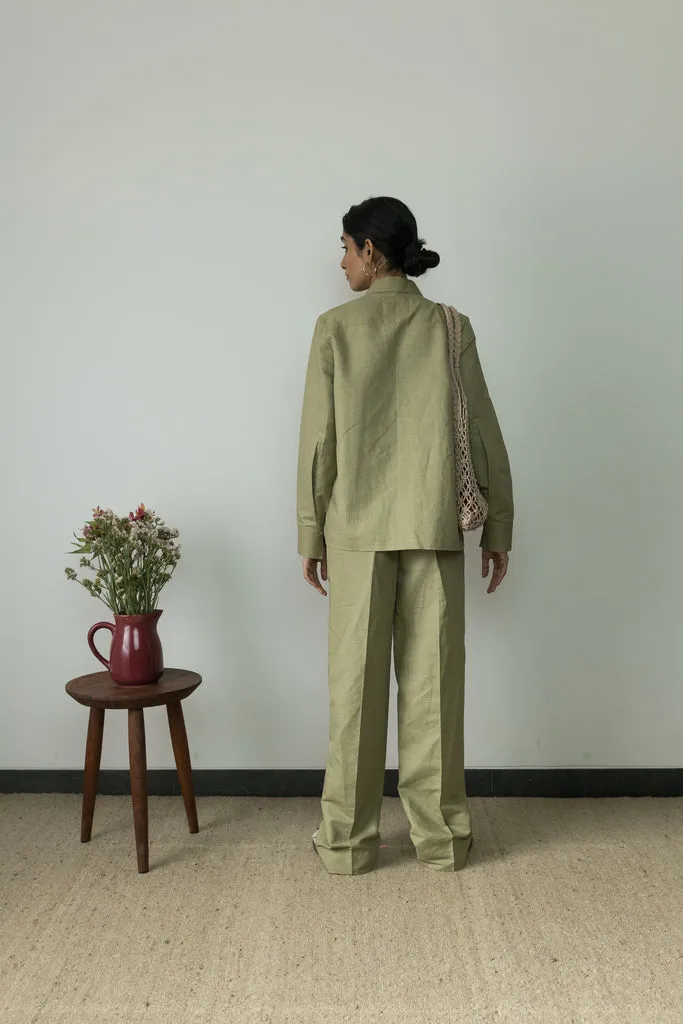 Green Loose Shirt
