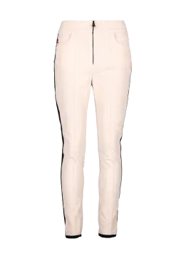 high-waisted skinny trousers