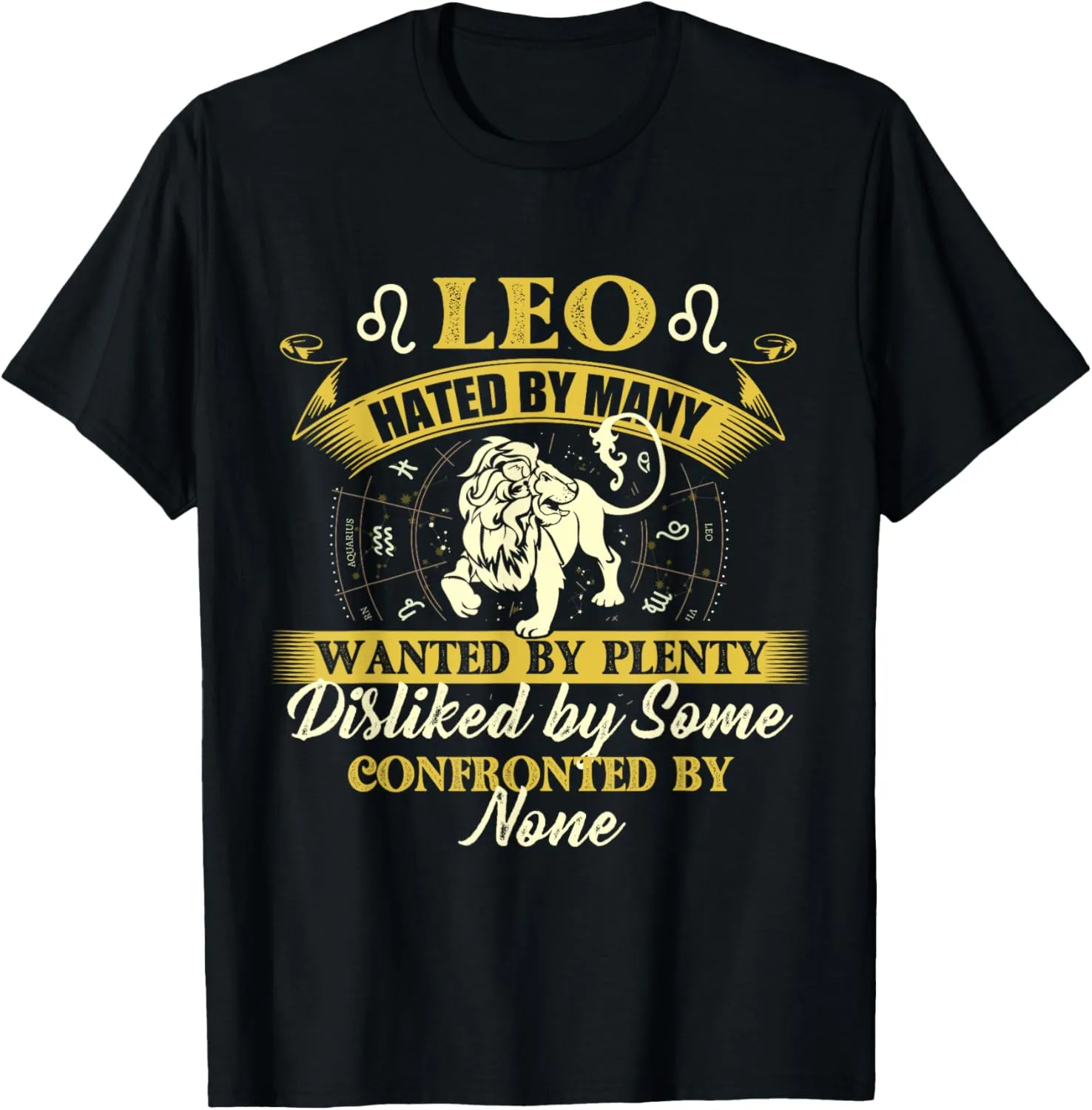 Leo Zodiac Sign Astrology Symbol Astrologer Horoscope T-Shirt