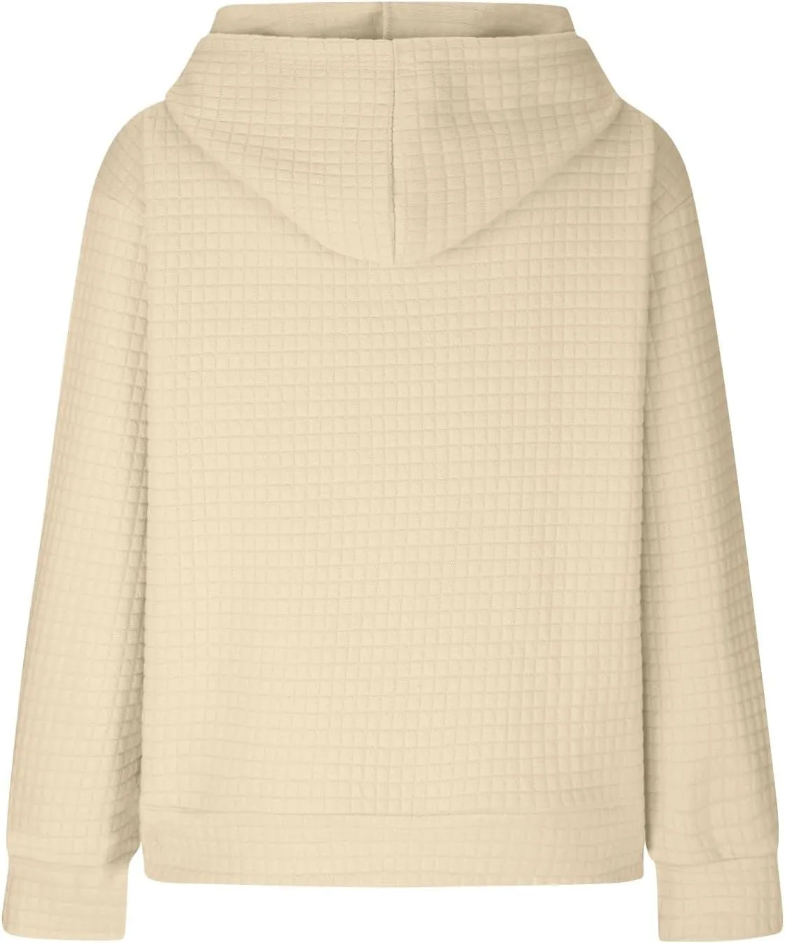 Loose Fit Check Solid Hoodies for 3-14 Years Girls Long Sleeves Trendy Polka Dots Sweatshirts Pullover with Pocket
