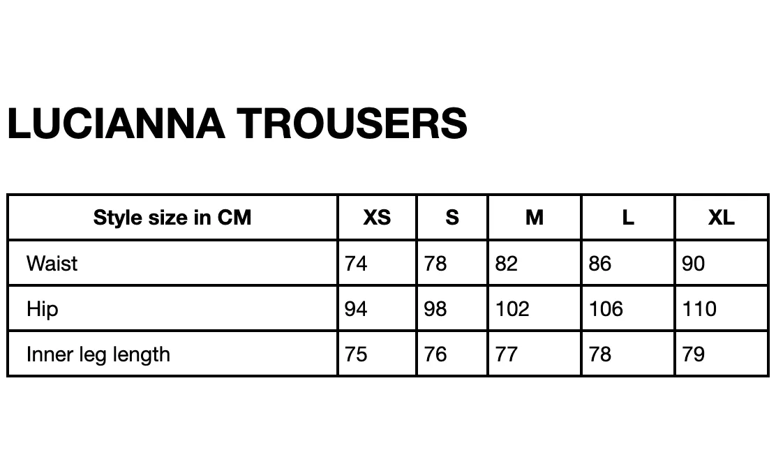 Lime Lucianna Trousers - Stylish and Vibrant
