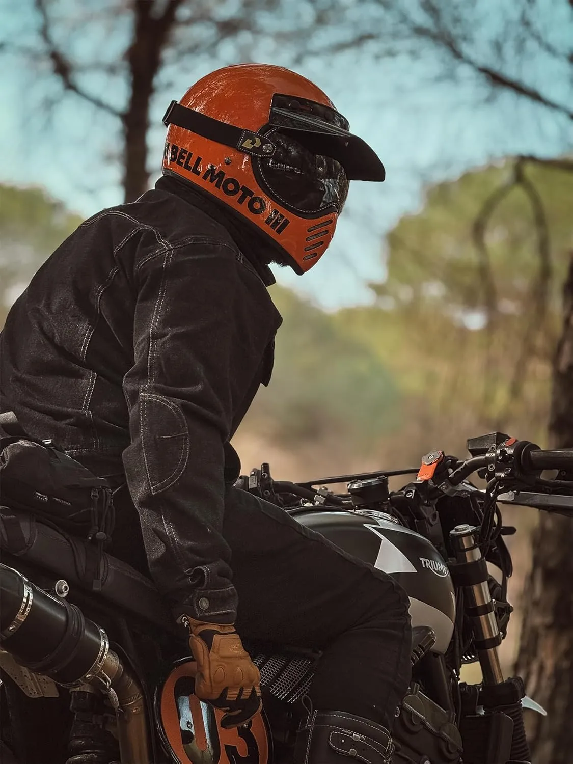 Men's Denim Jacket Lined Flannel Plaid Vintage Cowboy Cut Western Classic Trucker Motorcycle Snap Fall Long Sleeves