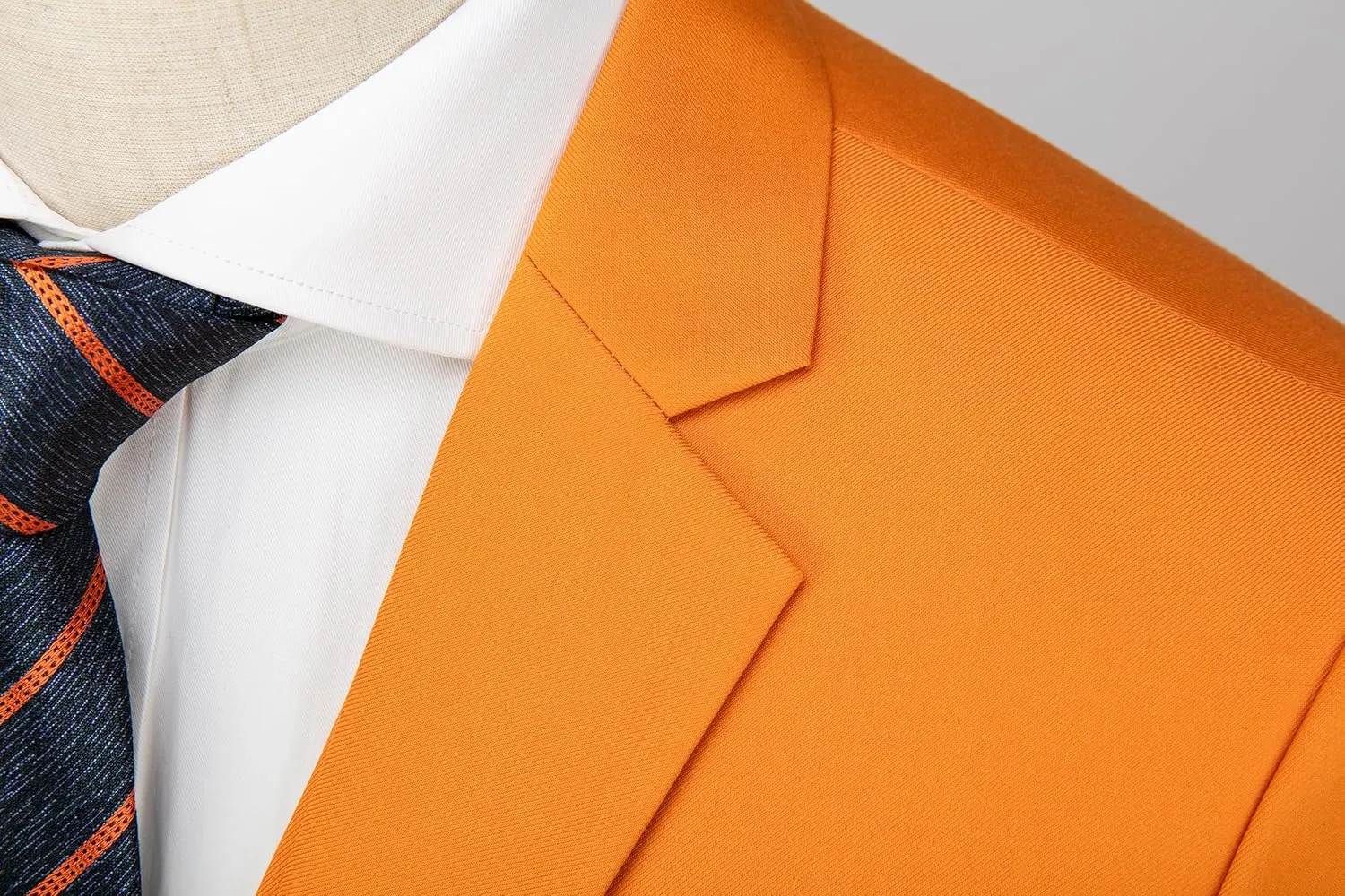 MOGU Mens Slim Fit Suit 2 Piece Tuxedo for Prom Business Wedding Dance (Suit Jacket Pants)