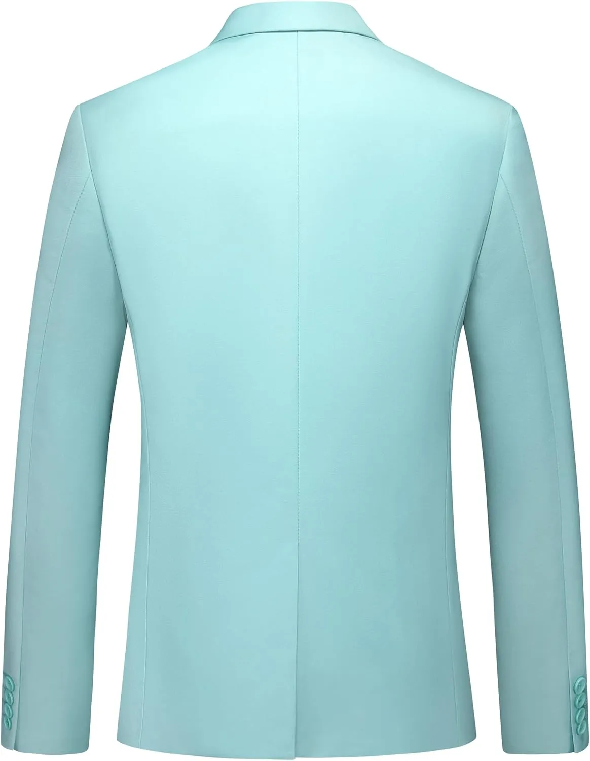 MOGU Mens Slim Fit Suit 2 Piece Tuxedo for Prom Business Wedding Dance (Suit Jacket Pants)