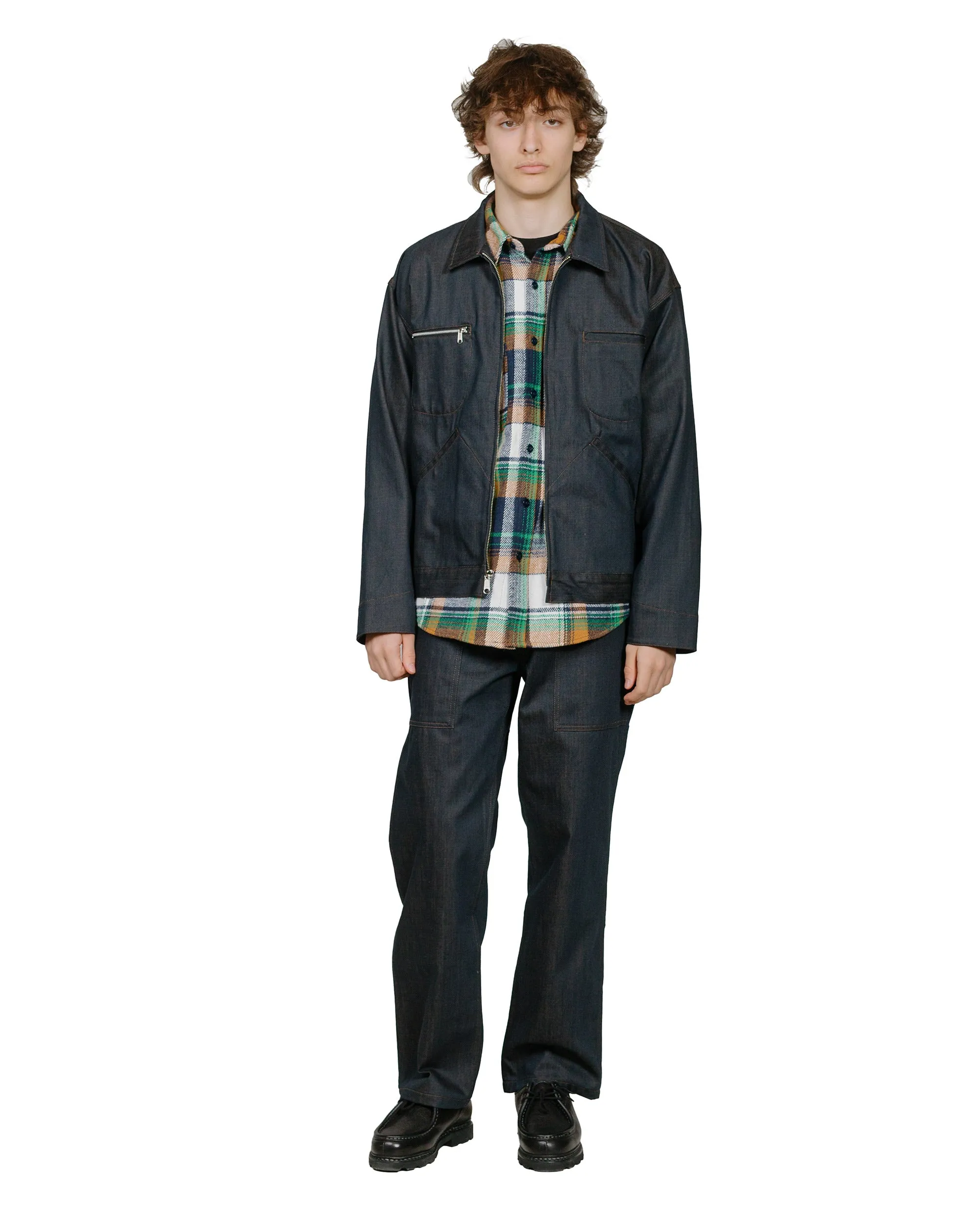 Randy's Garments Service Jacket Candiani 10oz Printed Denim