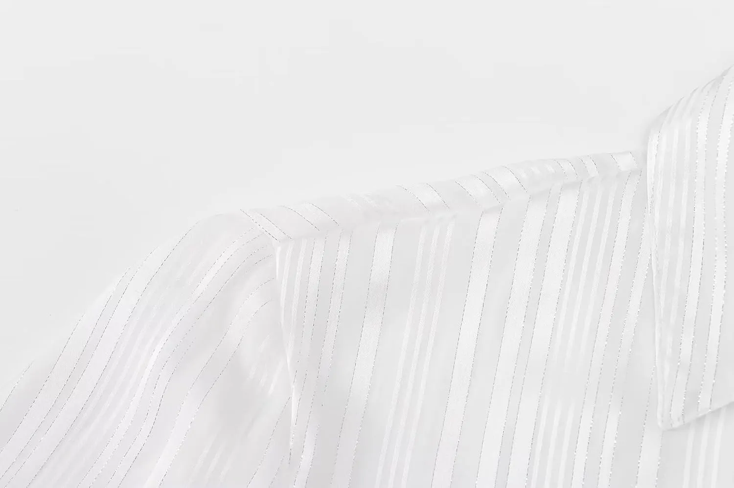 Women's Long Sleeve Button Down Shirt - Summer Essential Top