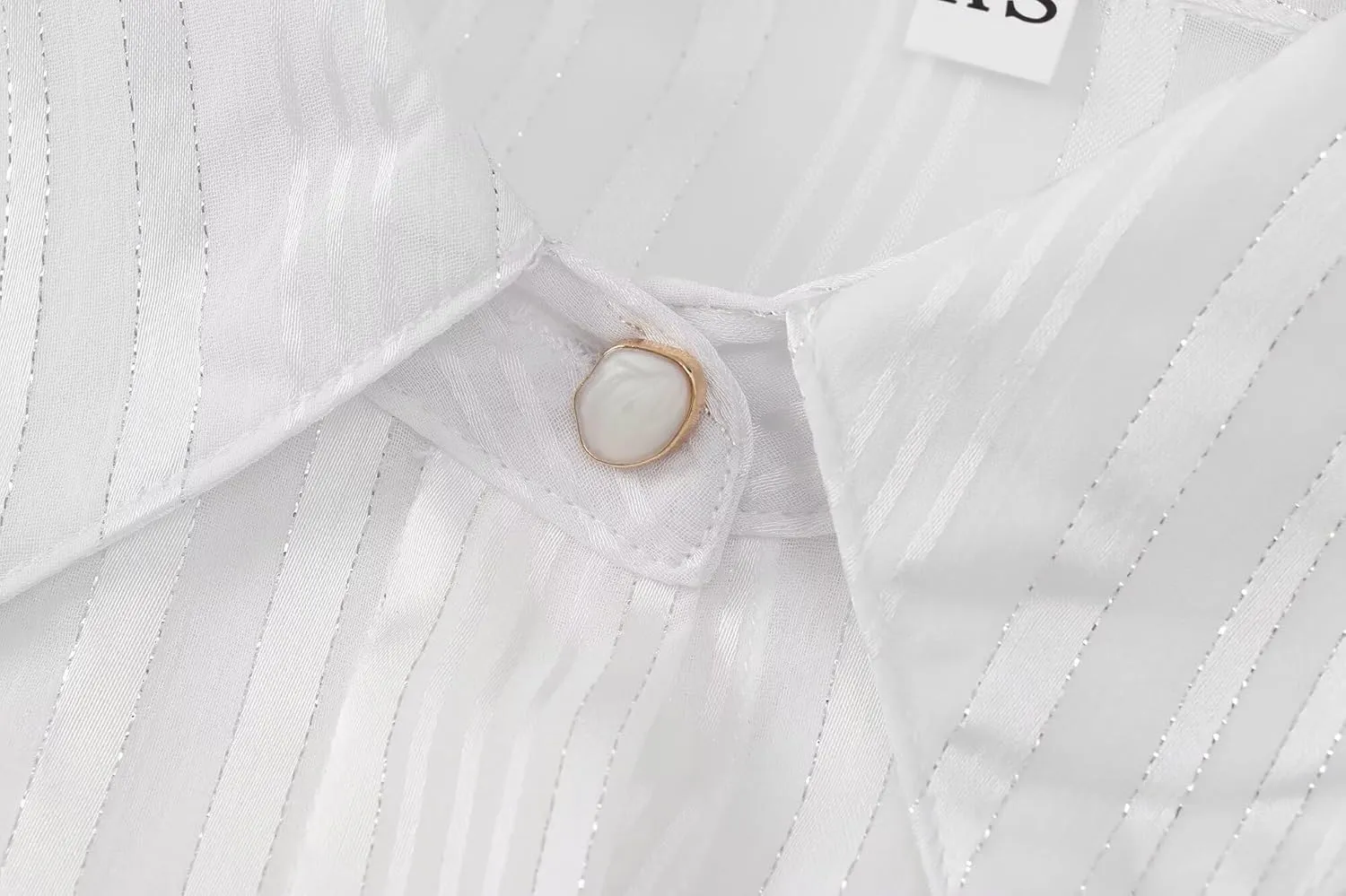 Women's Long Sleeve Button Down Shirt - Summer Essential Top