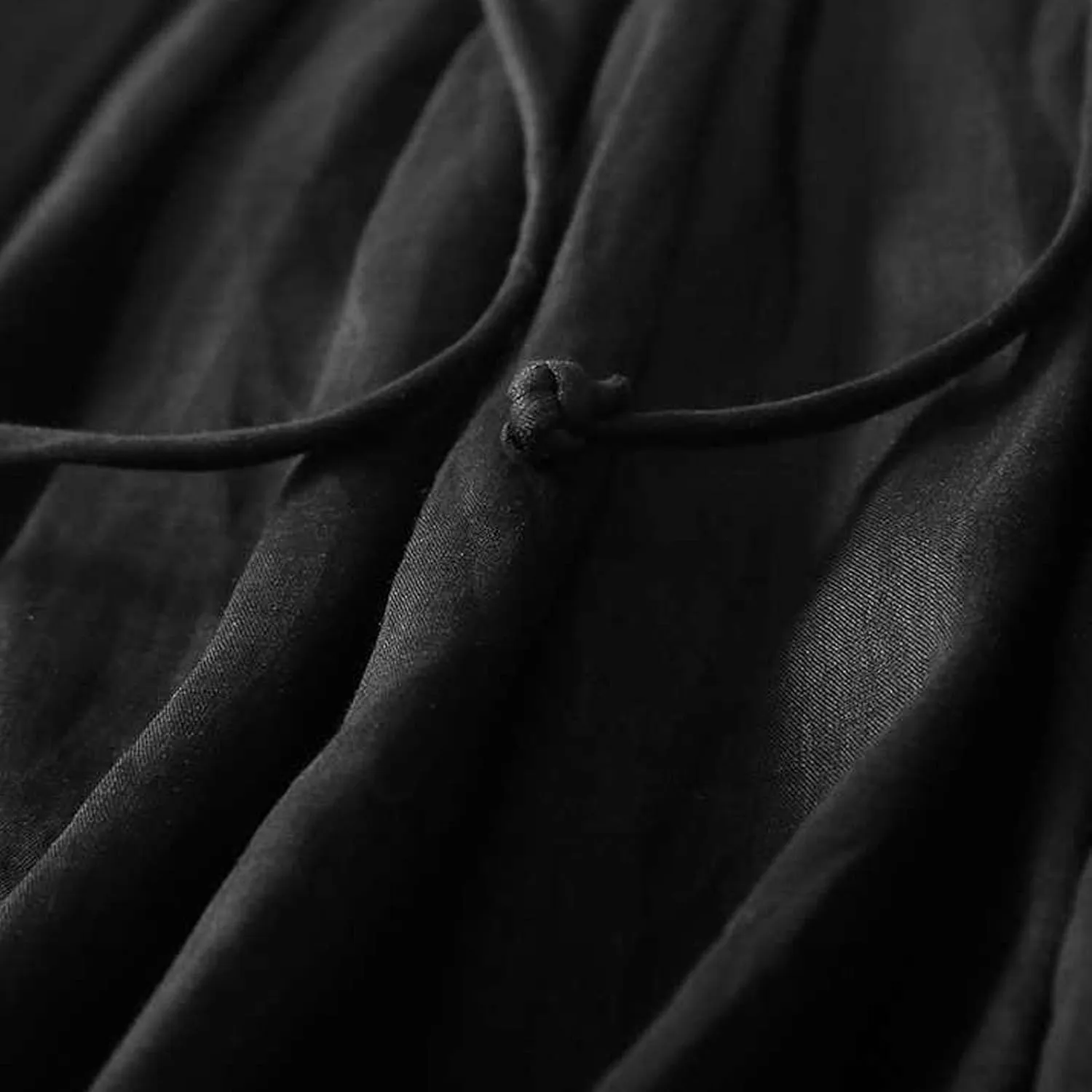 Women's Wrap Around A Line Linen Skirt with Pocket, Casual Tie Waist A-Line Long Flowy Soft Lightweight Beach Skirt Plus Size