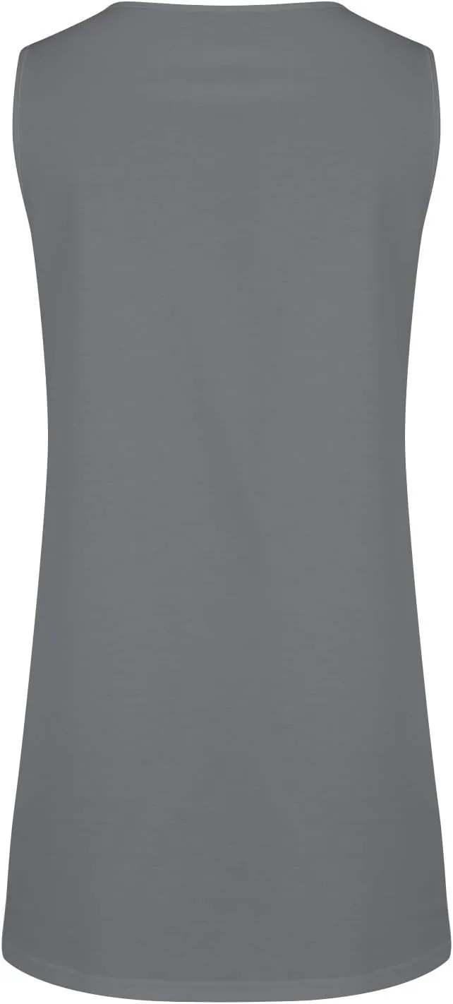 XOWRTE Women's A-Line Boat Neck Flowy Mini Dress Summer 2025 Going Out Party Club Vacation Sleeveless Tank Dresses Cuffless